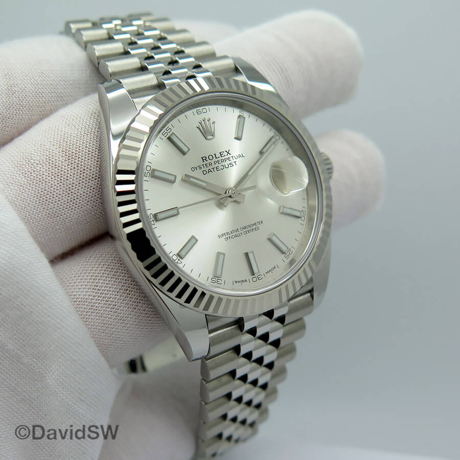 Rolex 126334 Datejust 41 with Silver 