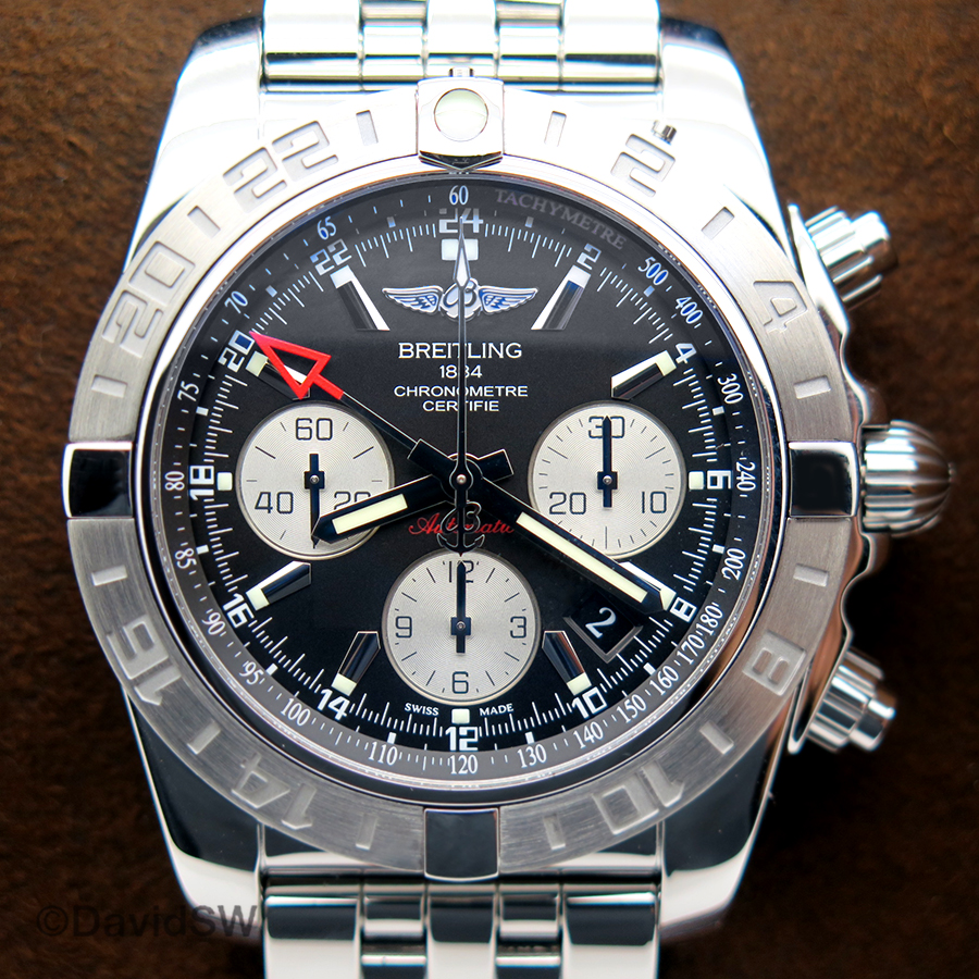 breitling chronomat 44 black