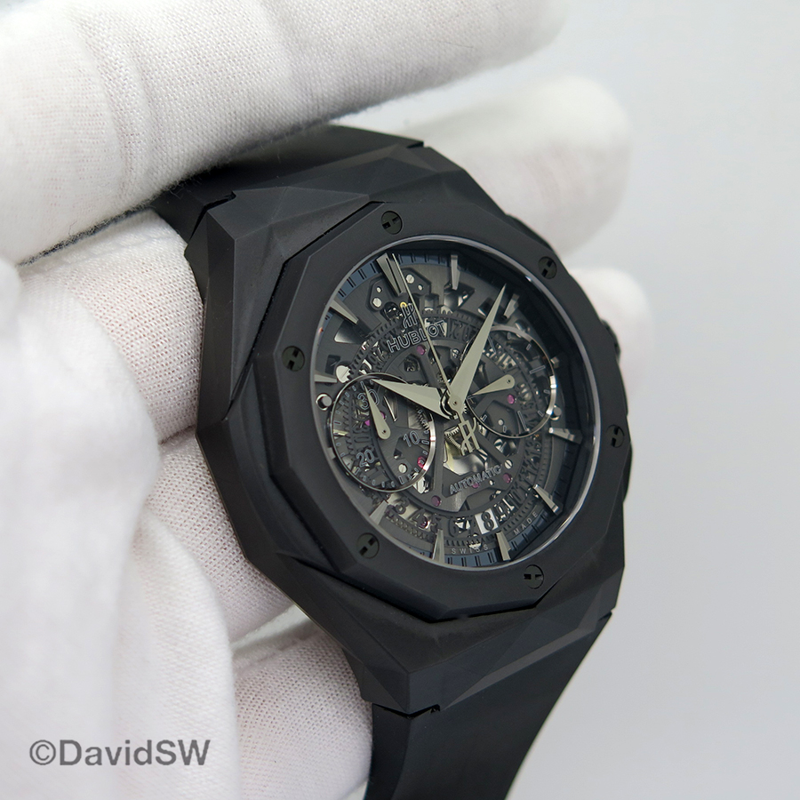hublot aerofusion chronograph orlinski all black