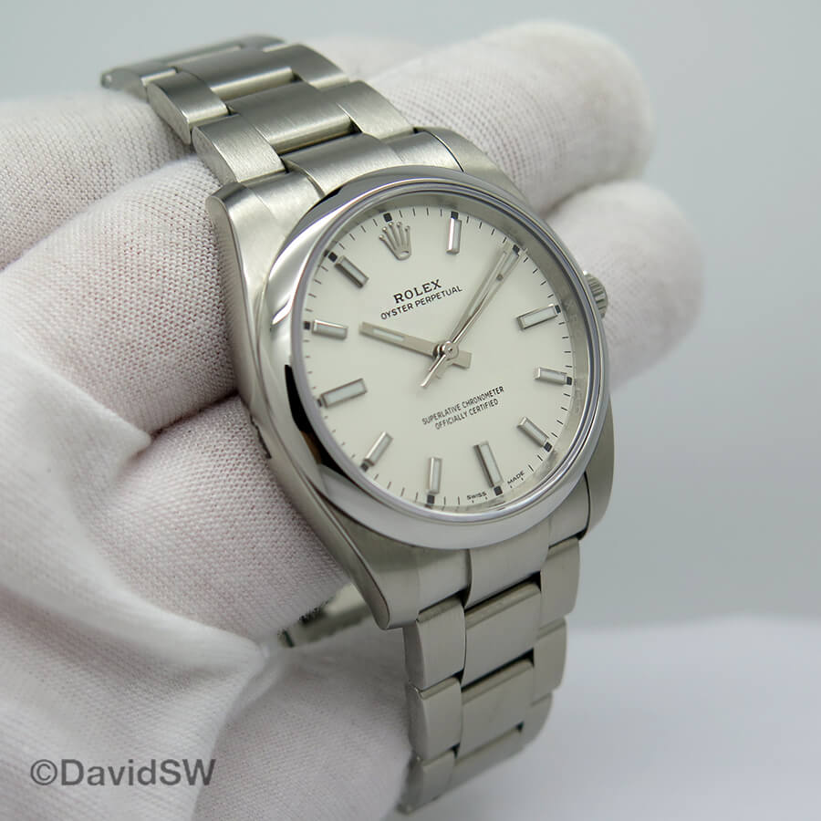 Rolex 114200 Oyster Perpetual with 