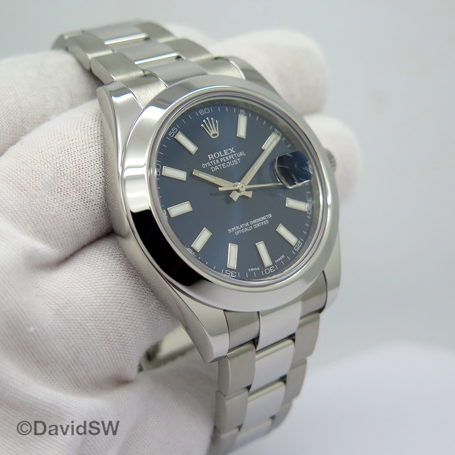 rolex 116300 blue