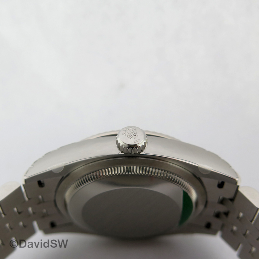126234 silver dial
