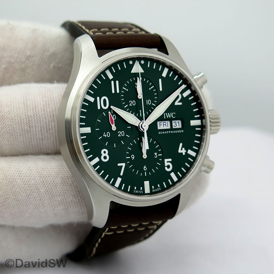 iwc racing green pilot