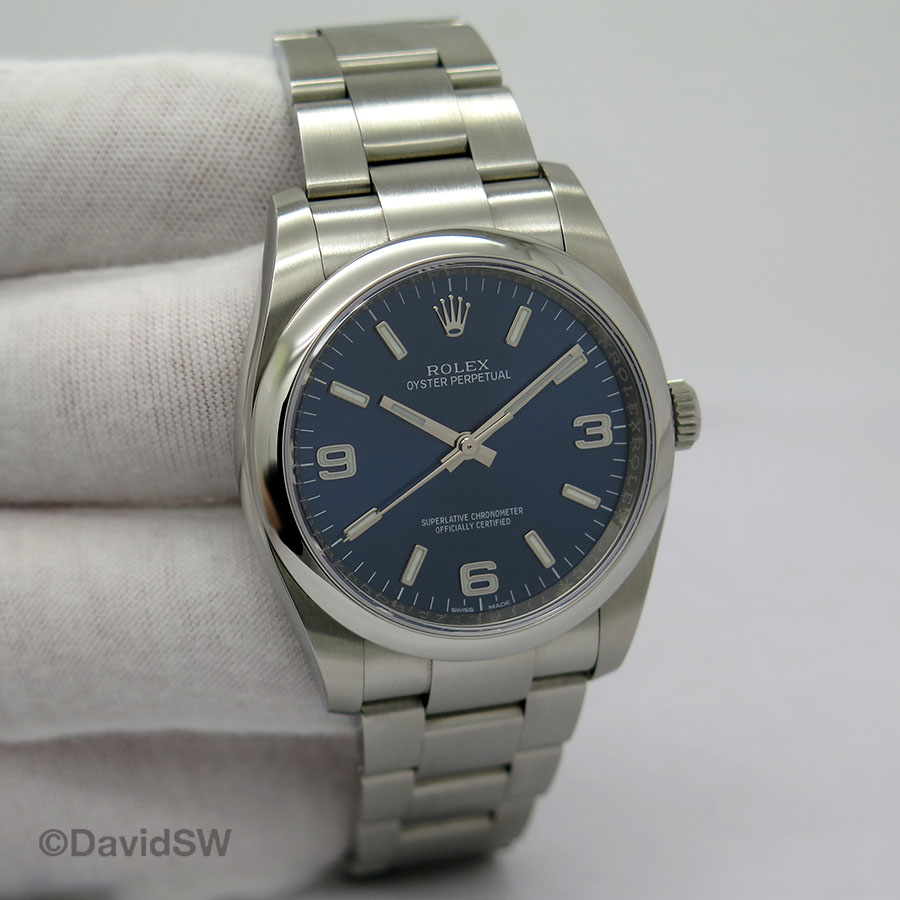 rolex 116000 blue