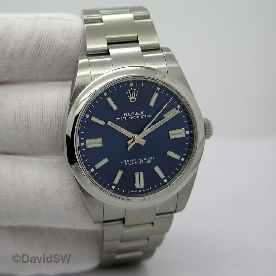 oyster perpetual 41 blue