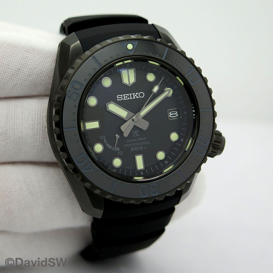 grand seiko titanium diver