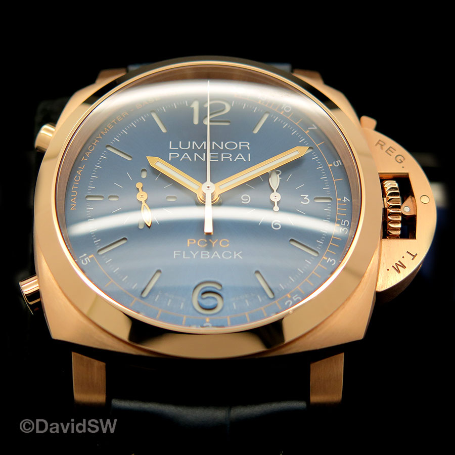 Panerai pcyc discount flyback rose gold