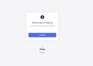 bitpay login