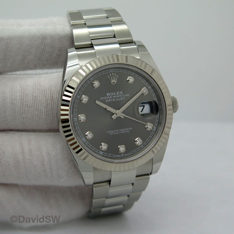 datejust 41 slate