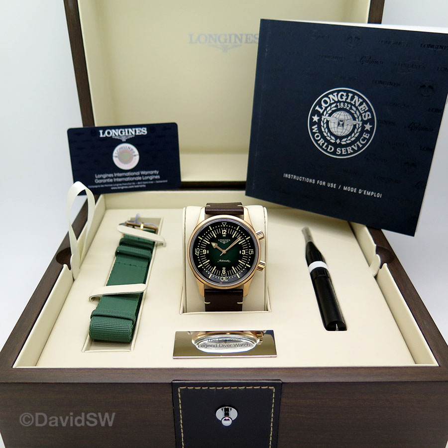 longines legend diver box