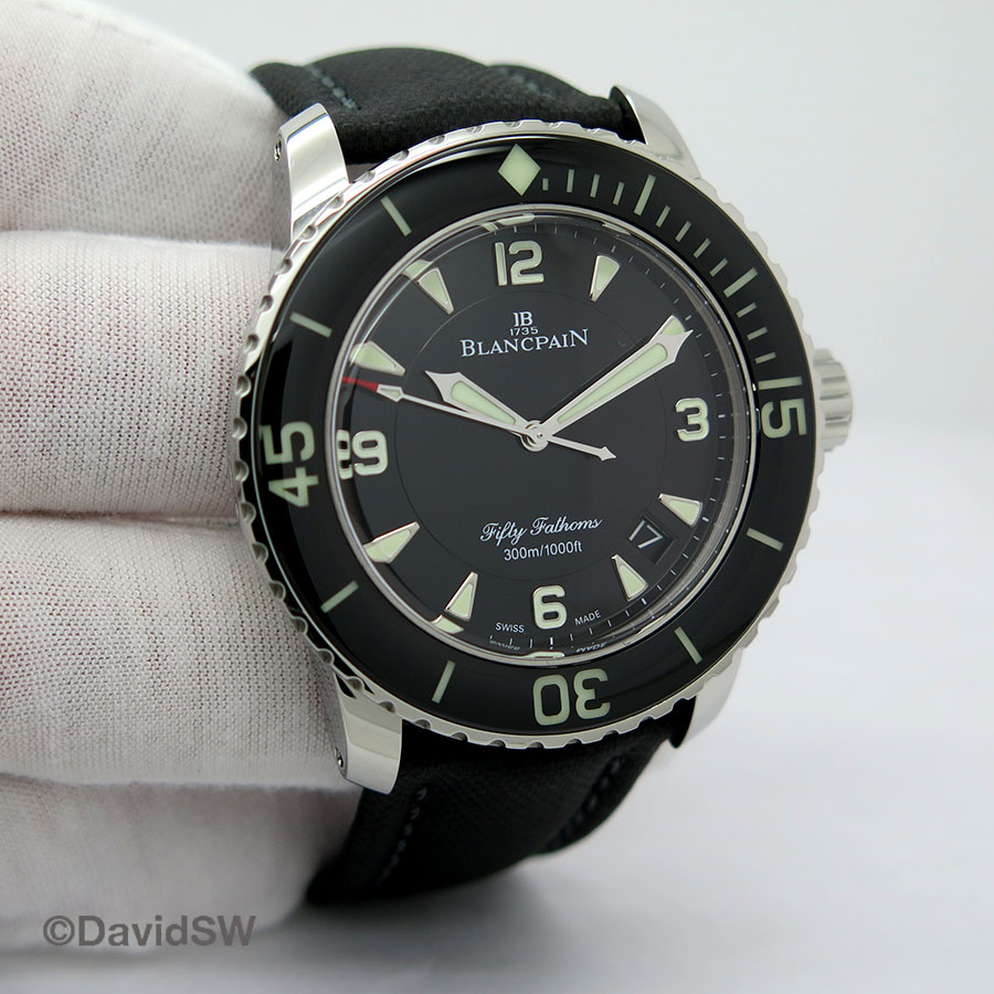 Blancpain Fifty Fathoms Automatic with Black Dial | DavidSW