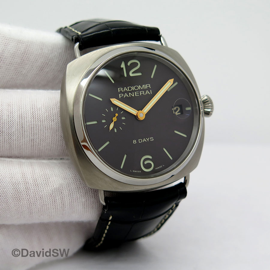 panerai titanium 8 days