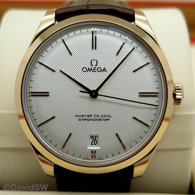 omega de ville tresor rose gold