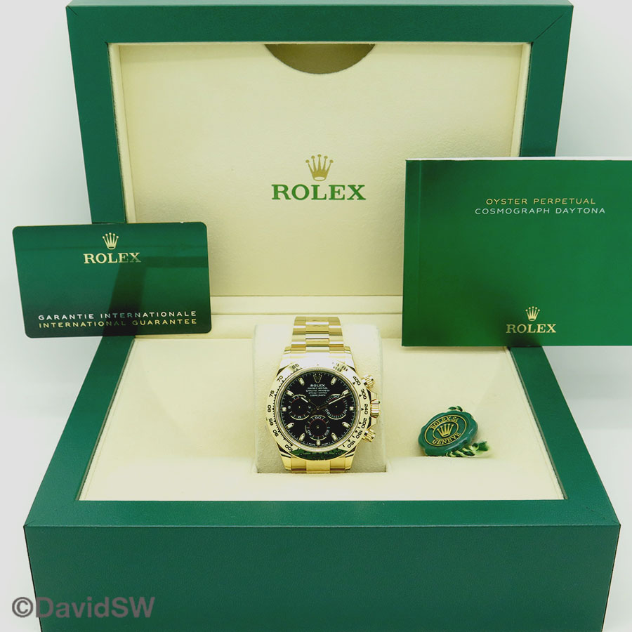 Rolex 116508 18K YELLOW GOLD DAYTONA 