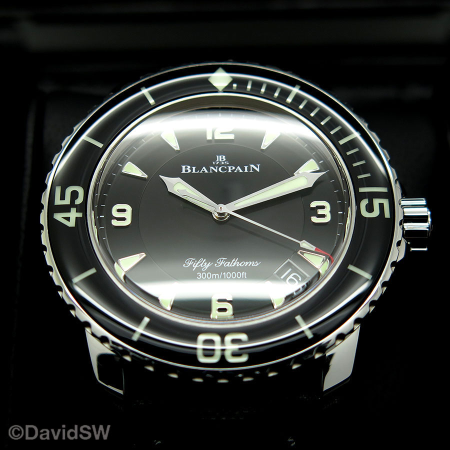 Blancpain Fifty Fathoms Automatic With Black Dial | DavidSW