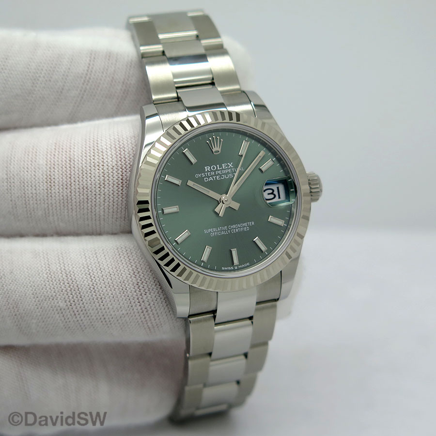rolex mint green